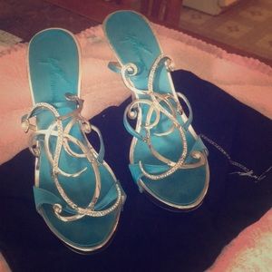 Giuseppe Zanotti wedges with 4 ‘ heel